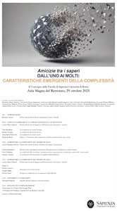 Conferenza delle Facoltà: Amicizie tra i Saperi - sessione pomeridiana