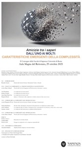 Conferenza delle Facoltà: Amicizie tra i Saperi - sessione mattutina